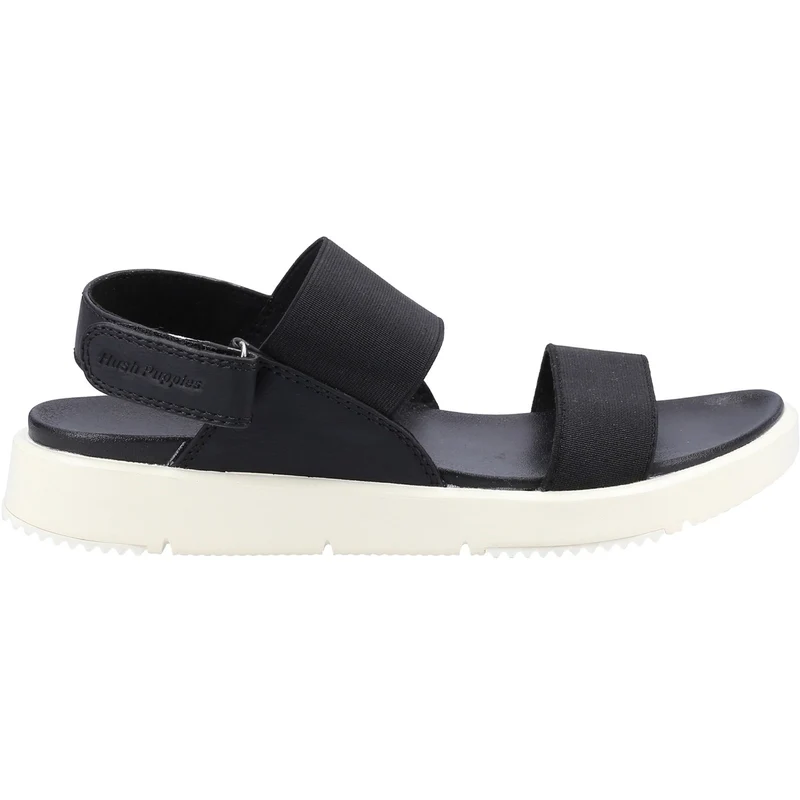 Hush Puppies Damen Selina Sandale - Schwarz