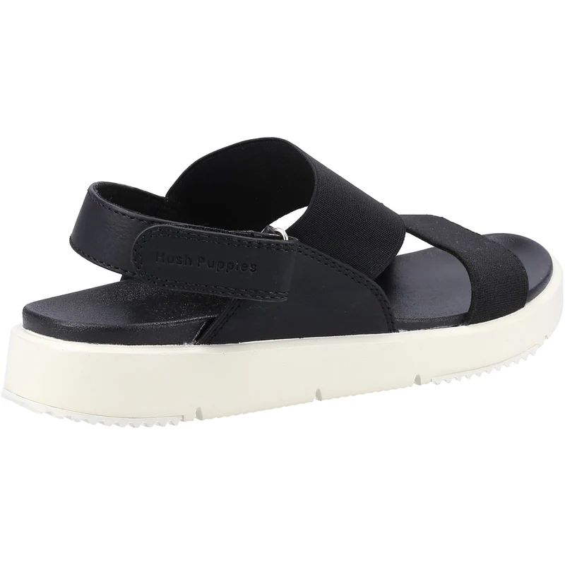 Hush Puppies Damen Selina Sandale - Schwarz