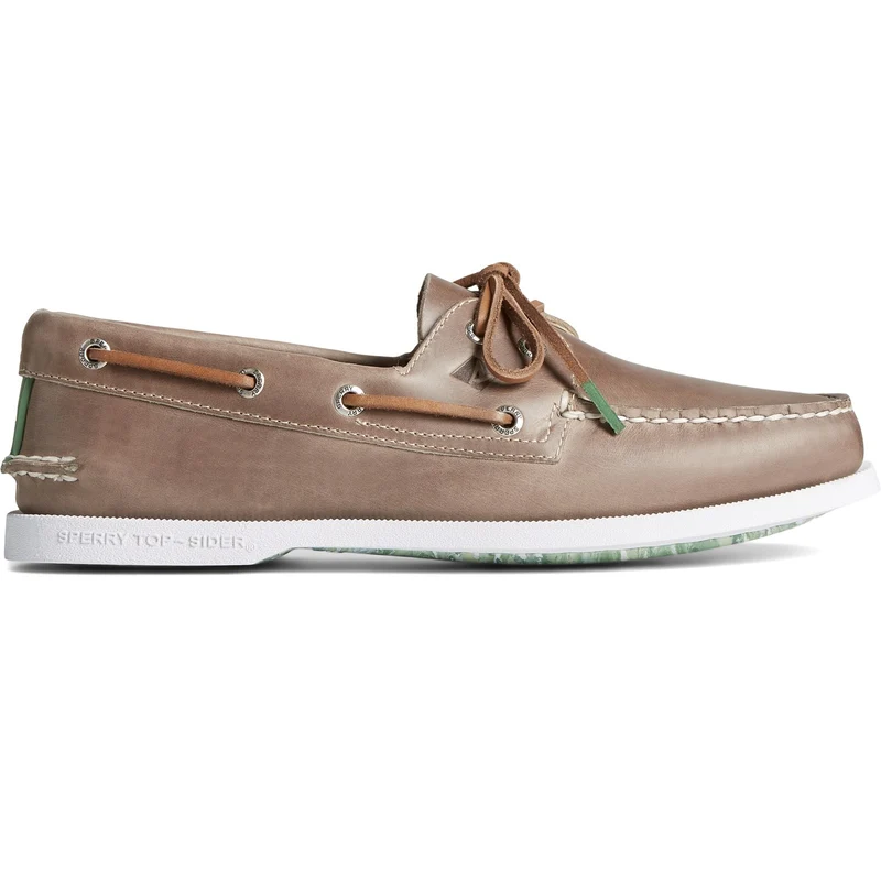 Sperry Authentische Original 2-Eye-Pullup-Bootsschuhe für Herren – Taupe