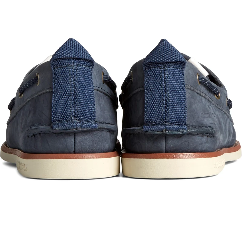 Sperry Authentische Original 2-Loch-Bootsschuhe für Herren – Marineblau