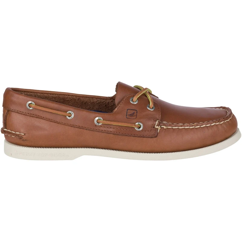 Sperry Authentische Original-Bootsschuhe für Herren aus Leder – Hellbraun