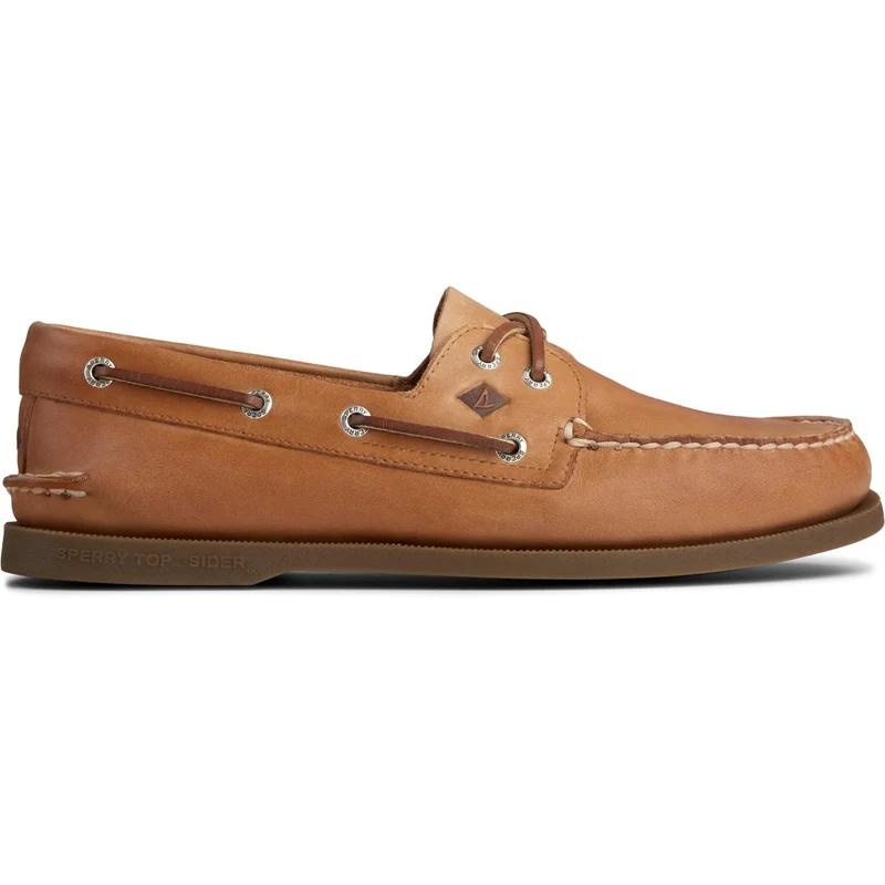 Sperry Authentische Original-Bootsschuhe für Herren aus Leder – Hellbraun