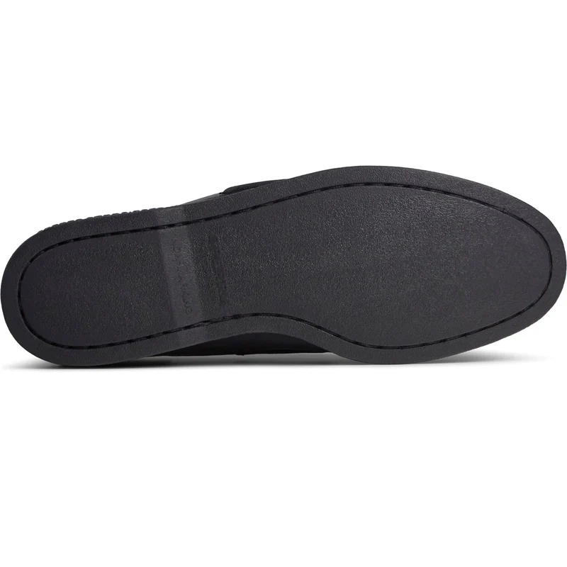 Sperry Authentische Original-Bootsschuhe für Herren aus Leder – Schwarz