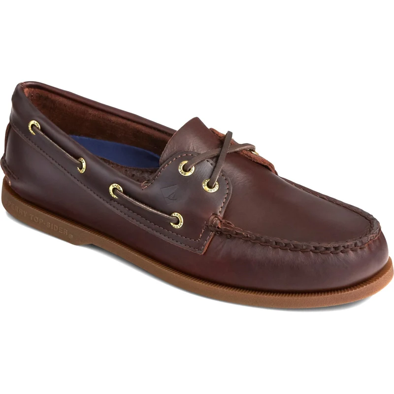 Sperry Authentische Original-Bootsschuhe für Herren aus Leder – Bronze