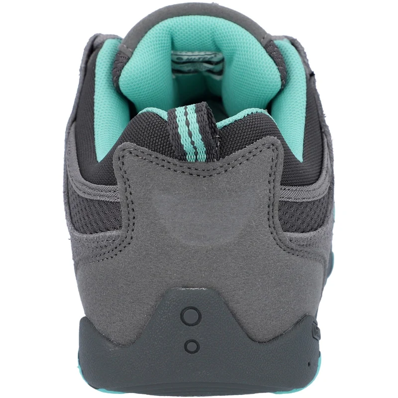 Hi-Tec Damen Quadra II Wildleder-Wanderschuhe – Grau