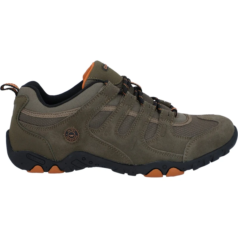 Hi-Tec Herren Quadra II Wildleder-Wanderschuhe – Taupe