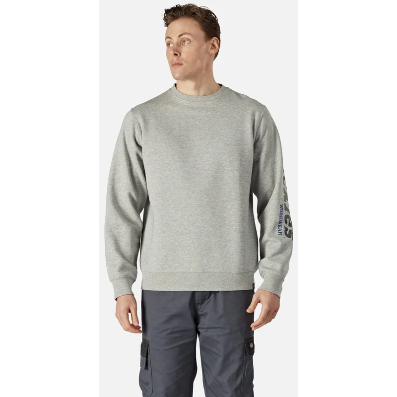 Dickies Herren-Okemo-Grafik-Sweatshirt – Grau