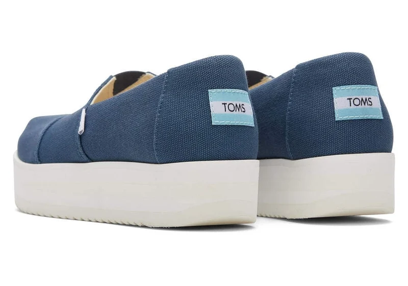TOMS Damen Alpargata Midform Espadrille – Majolikablau