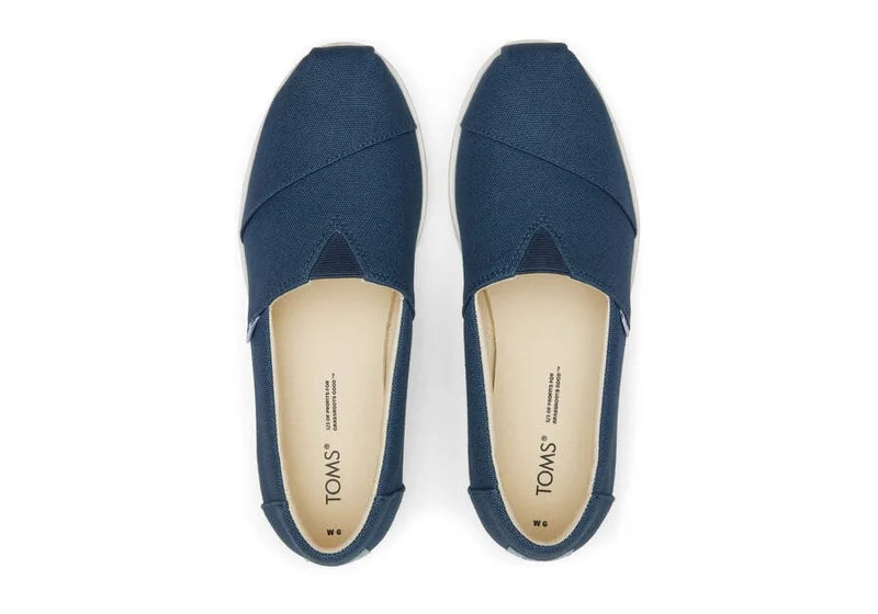 TOMS Damen Alpargata Midform Espadrille – Majolikablau