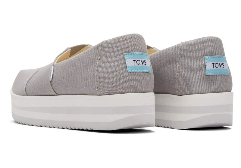 TOMS Damen Alpargata Midform Espadrille – Drizzle Grey