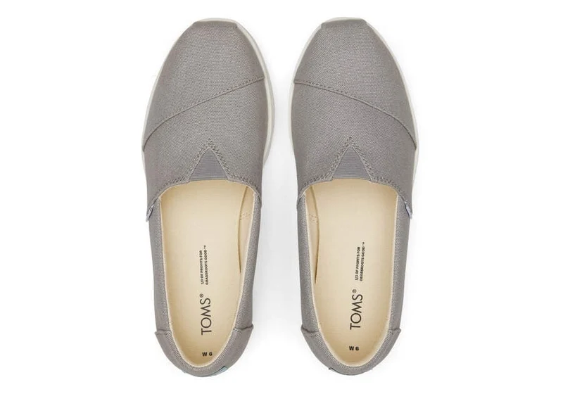 TOMS Damen Alpargata Midform Espadrille – Drizzle Grey