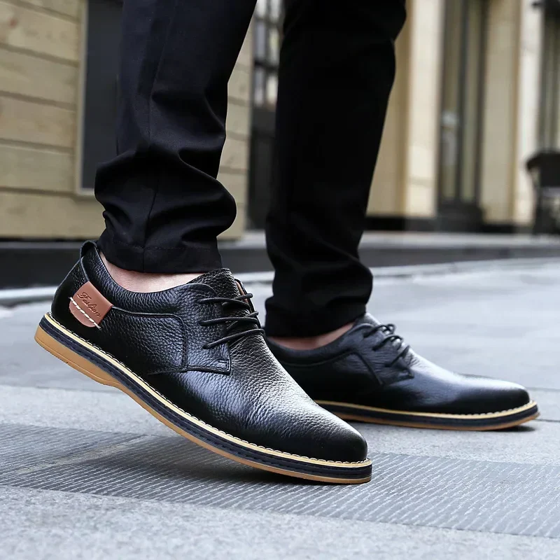 Herrenschuh Mit Flachem Absatz - Devin