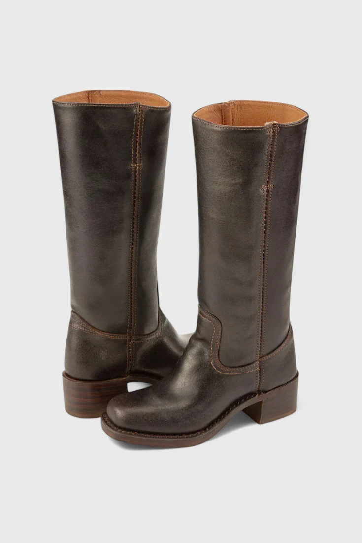 Kniehoher Schlupfstiefel - Jennifer