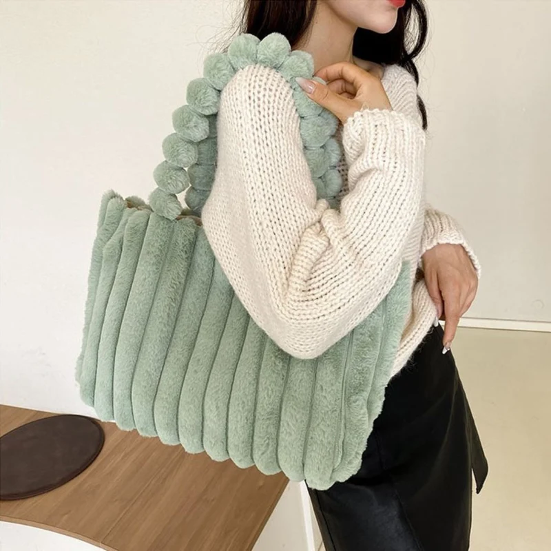 Stilvolle Chunky Schultertasche - Evi