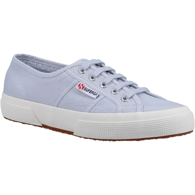 Superga Damen 2750 Cotu Classic Trainer – Hellgrau