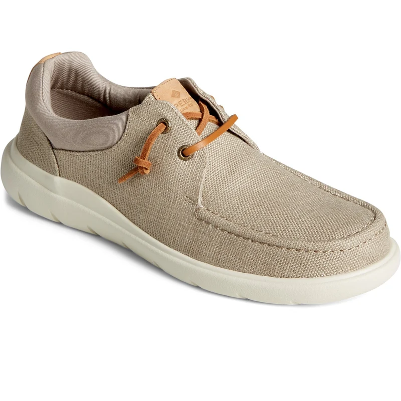 Sperry Herren Capt Moc Lässige Bootsschuhe – Taupe