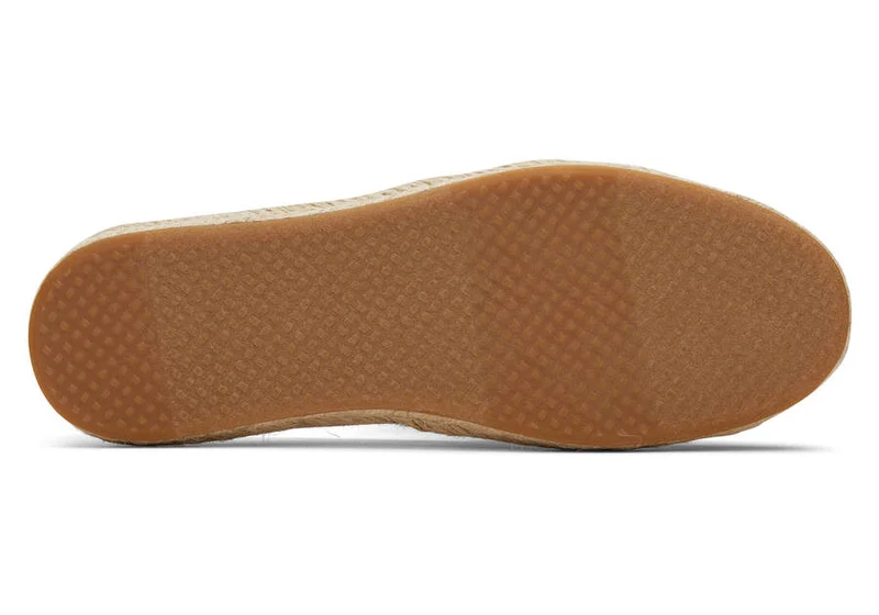 TOMS Alpargata Metallic-Leinenseil-Espadrille für Damen – Dusty Peach
