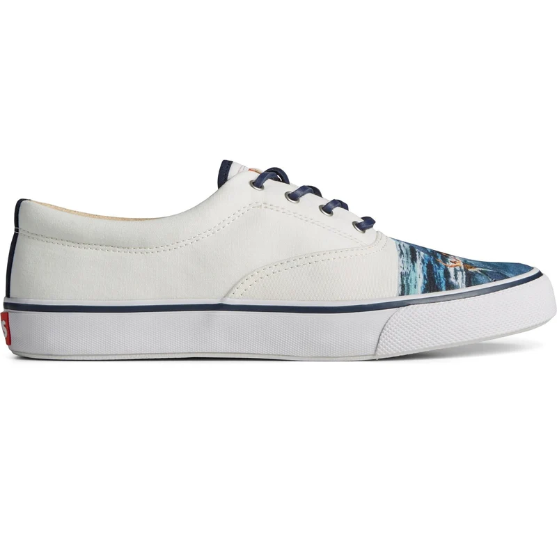 Sperry Herren Jaws Striper II CVO Trainer – Weiß
