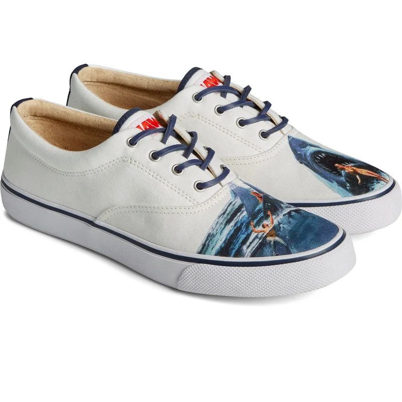 Sperry Herren Jaws Striper II CVO Trainer – Weiß