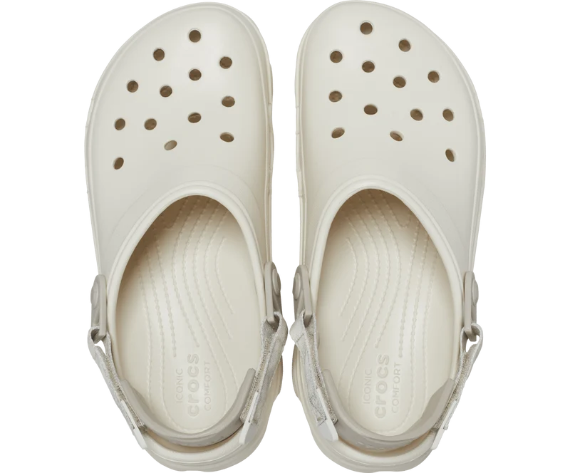 Crocs Klassischer Unisex-All-Terrain-Clog – Kopfsteinpflaster/Stuck