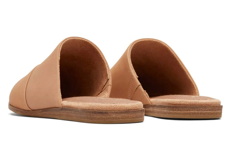 TOMS Jade-Lederhausschuhe für Damen – Honig