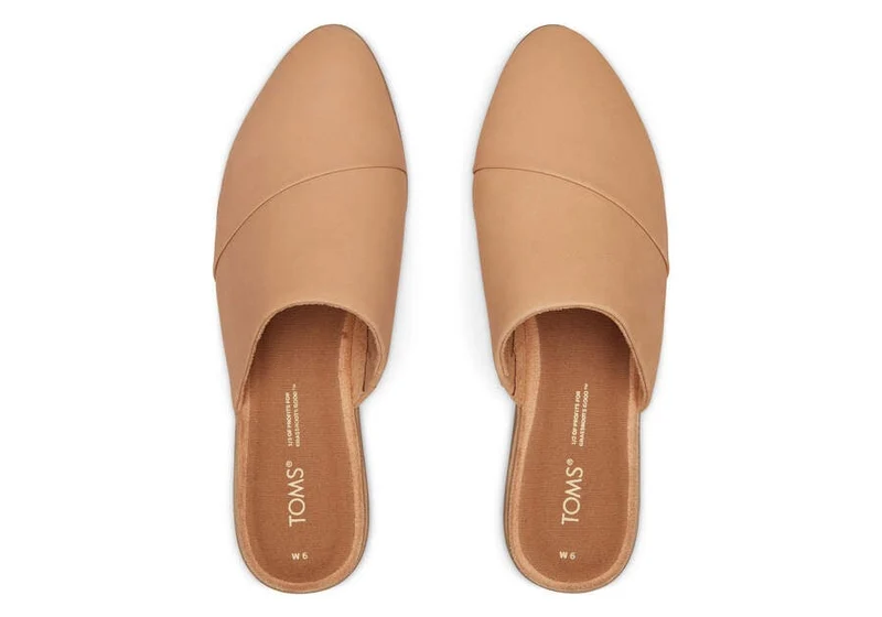 TOMS Jade-Lederhausschuhe für Damen – Honig