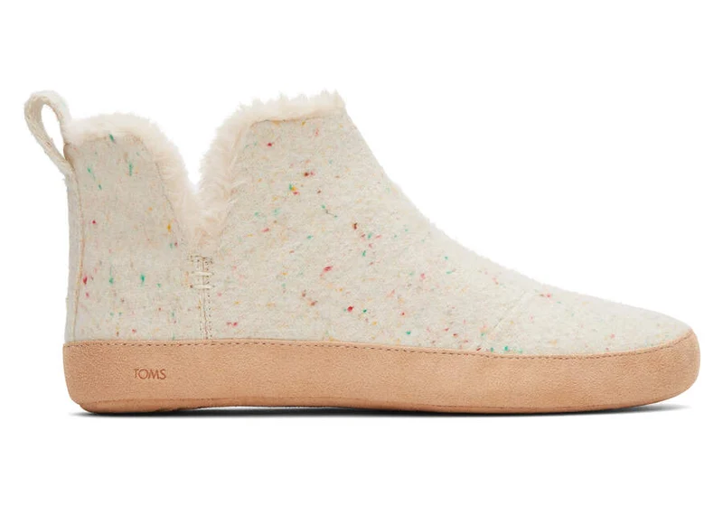 TOMS Lola-Hausschuhe für Damen – Naturtwill
