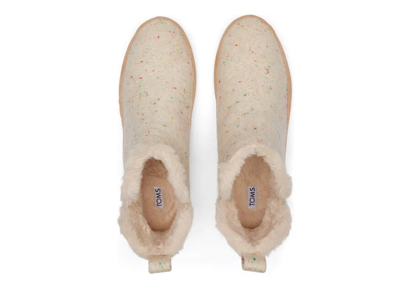 TOMS Lola-Hausschuhe für Damen – Naturtwill