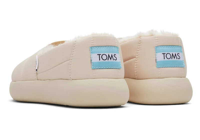 TOMS Damen Mallow Alpargata Repreve Espadrille – Beige Matt