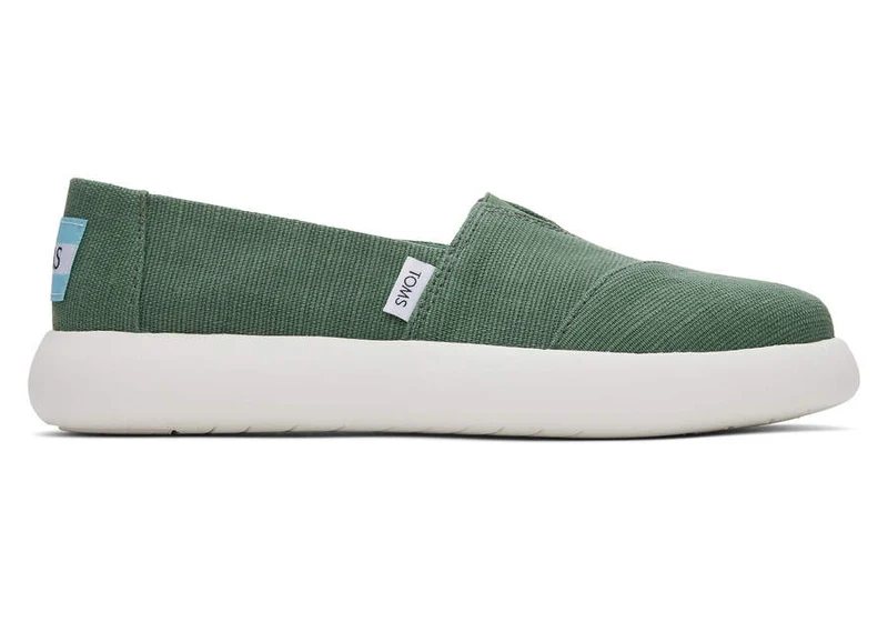 TOMS Damen Mallow Alpargata Espadrille – Grün