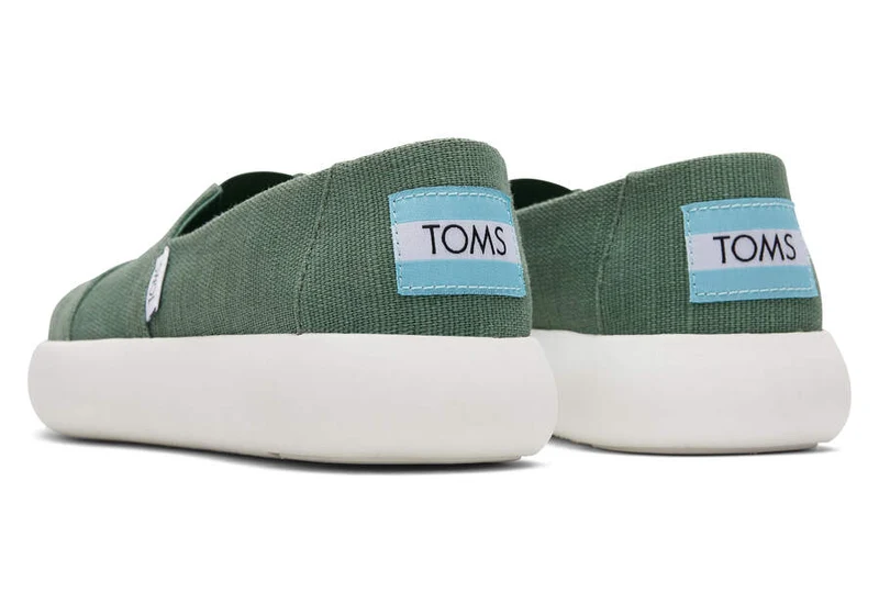 TOMS Damen Mallow Alpargata Espadrille – Grün