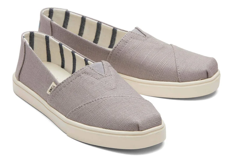TOMS Damen Cupsole Alpargata Espadrille – Morning Dove Grey