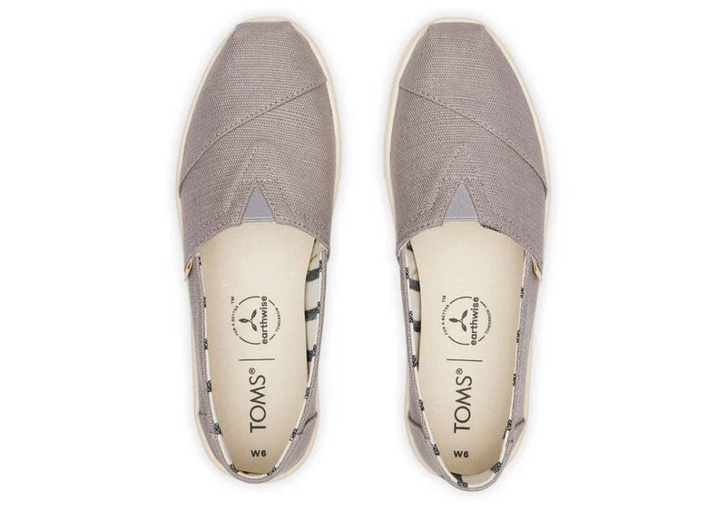 TOMS Damen Cupsole Alpargata Espadrille – Morning Dove Grey