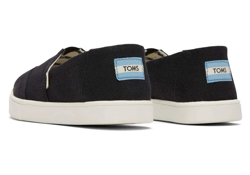 TOMS Damen Cupsole Alpargata Espadrille – Schwarz