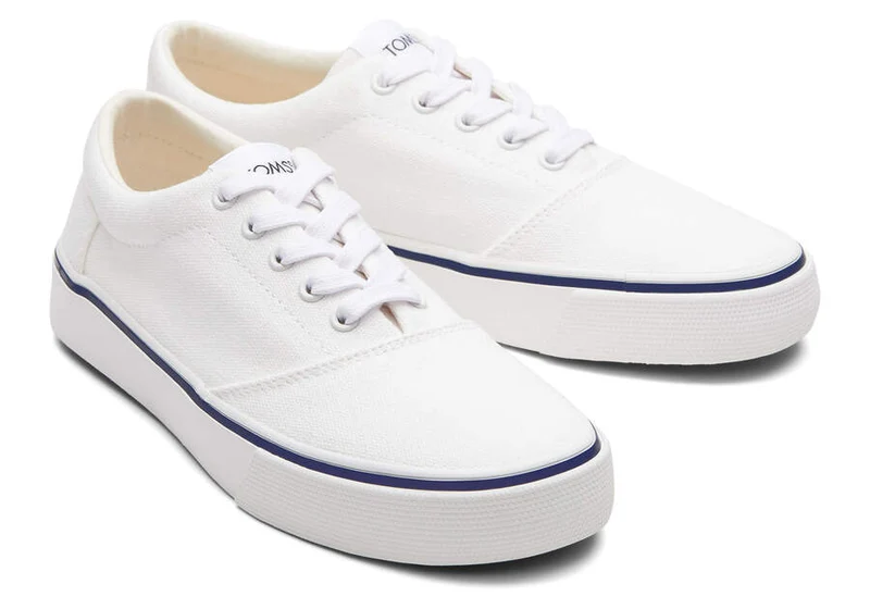 TOMS Alpargata Fenix ​​Schnürsneaker für Damen – Weiß