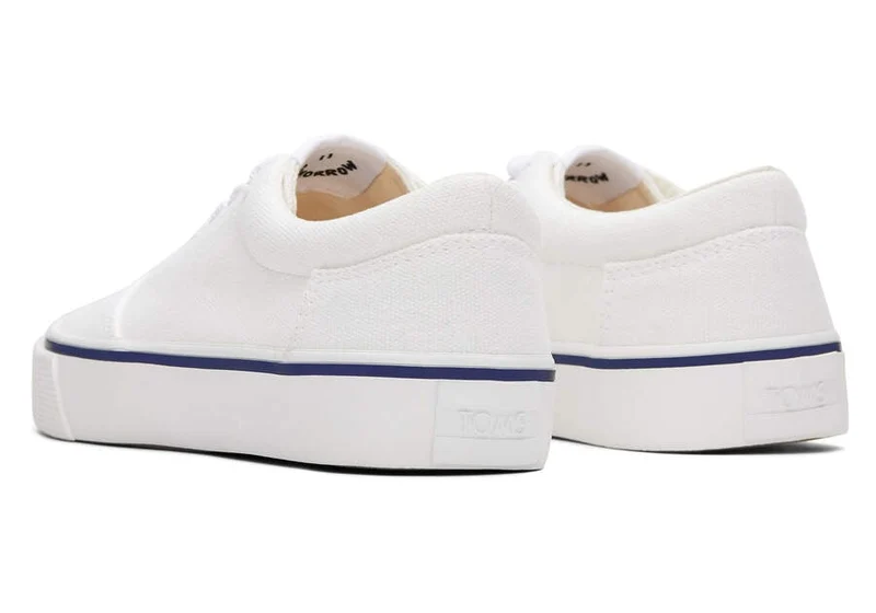 TOMS Alpargata Fenix ​​Schnürsneaker für Damen – Weiß