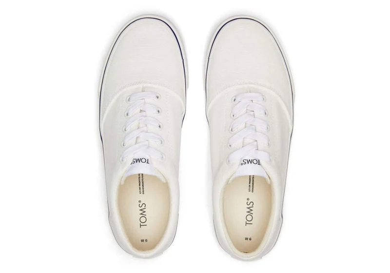 TOMS Alpargata Fenix ​​Schnürsneaker für Damen – Weiß
