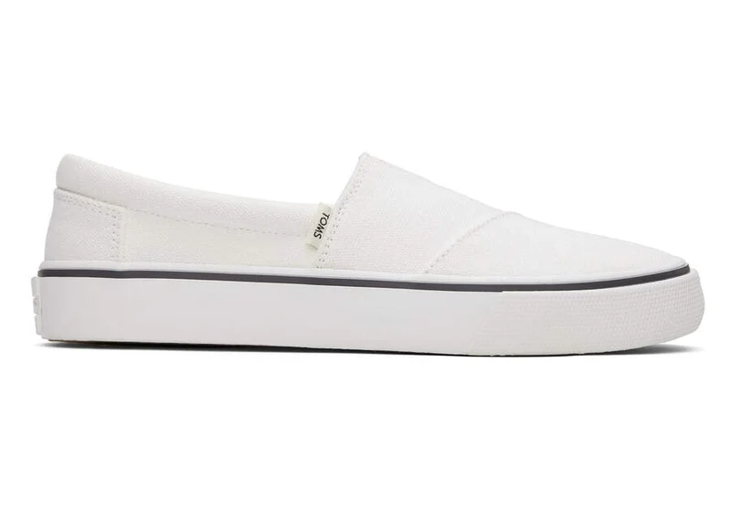 TOMS Damen Alpargata Fenix ​​Slip-On-Trainer – Weiß