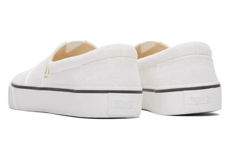TOMS Damen Alpargata Fenix ​​Slip-On-Trainer – Weiß