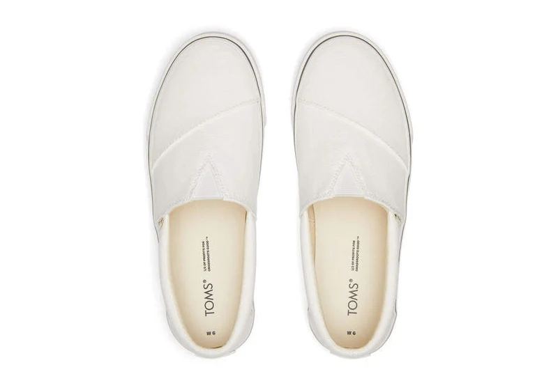 TOMS Damen Alpargata Fenix ​​Slip-On-Trainer – Weiß