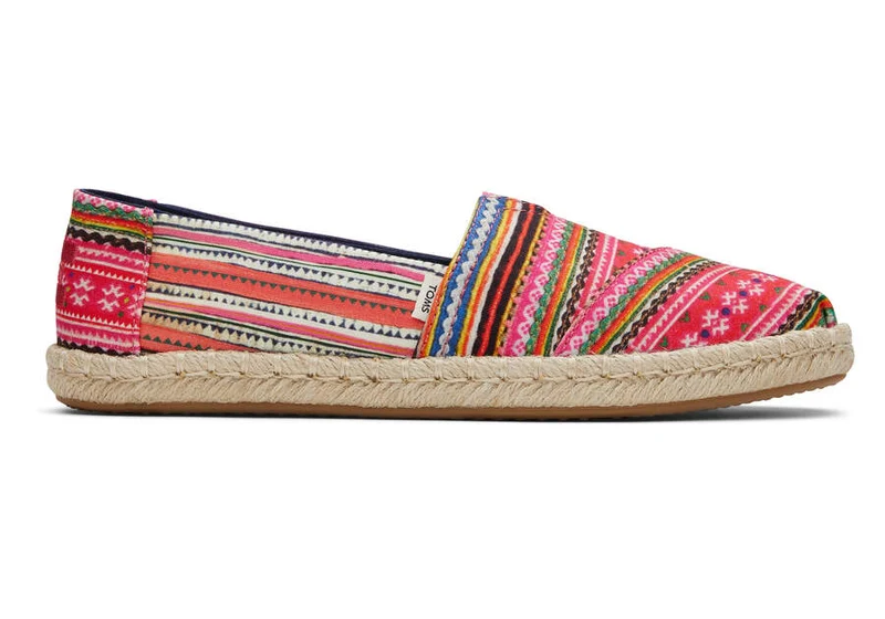 TOMS Alpargata-Seil-Espadrille für Damen – Hmong-Wandteppich