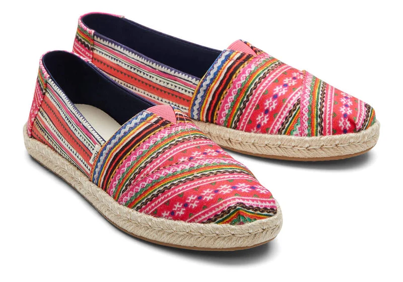 TOMS Alpargata-Seil-Espadrille für Damen – Hmong-Wandteppich
