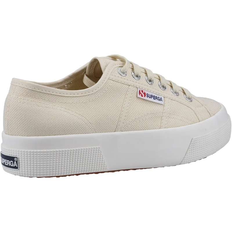 Superga Damen 2740 Plateau-Sneaker – Beige