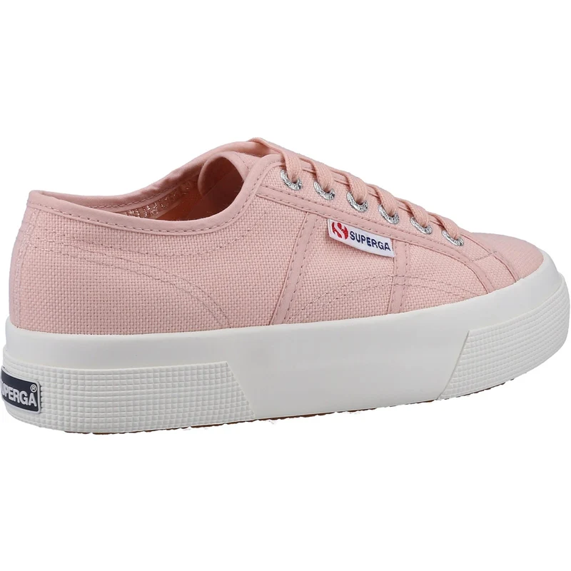 Superga Damen 2740 Plateau-Sneaker – Blassrosa