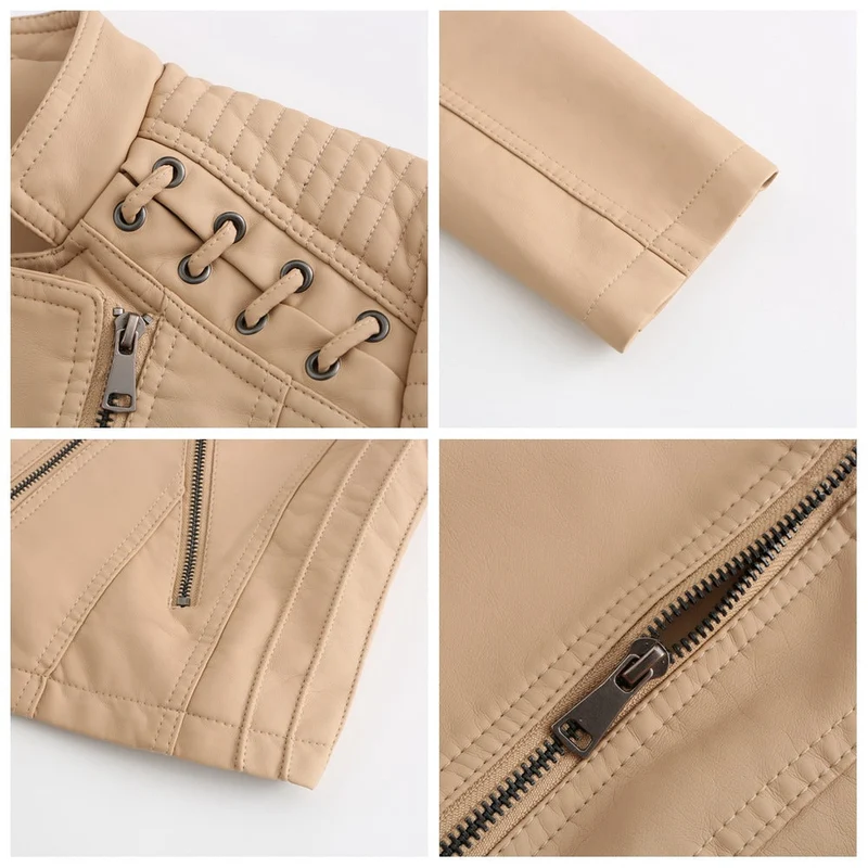 Vintage-Inspirierte Bikerjacke - Lily