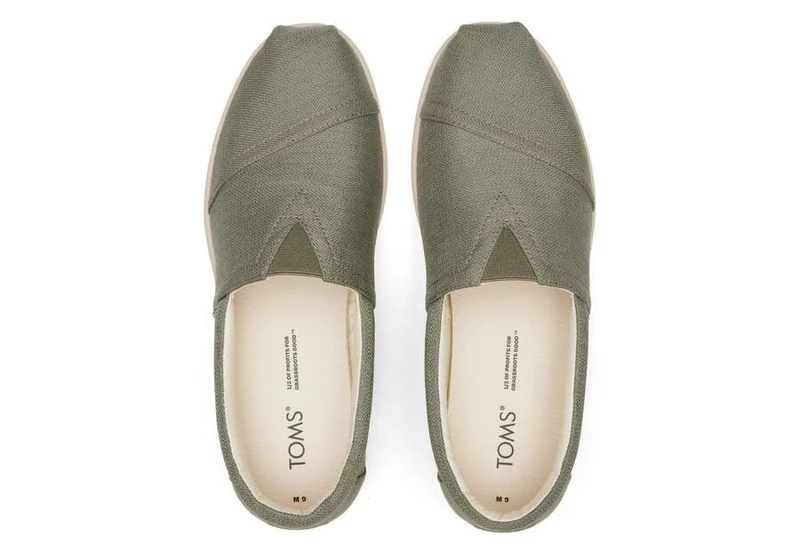 TOMS Herren Alp Fwd Espadrille – Vetivergrau