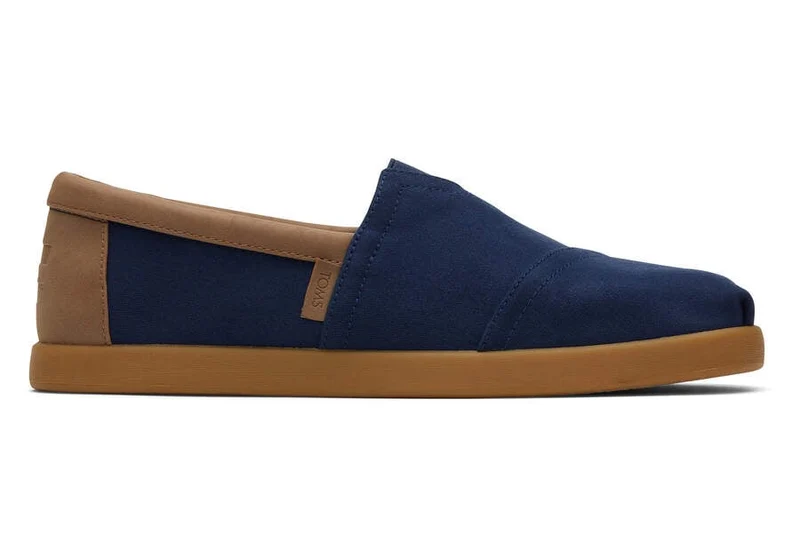 TOMS Herren Alp Fwd Espadrille – Marineblaues Nubukleder