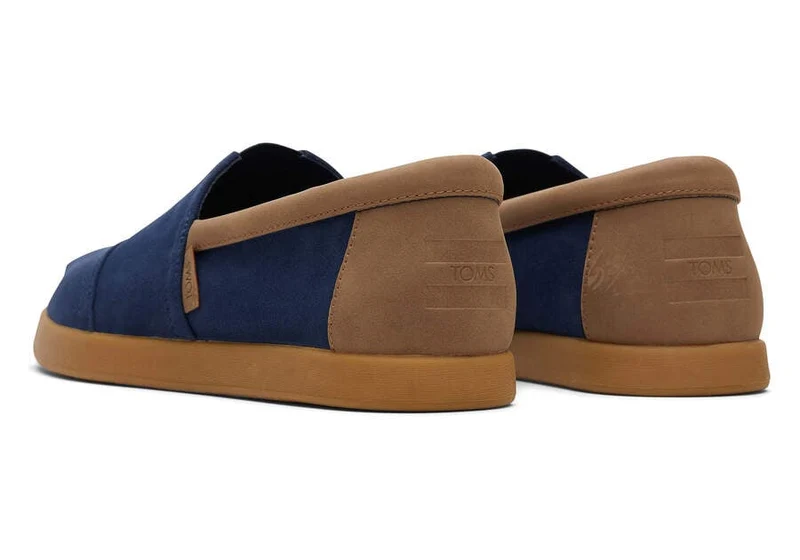 TOMS Herren Alp Fwd Espadrille – Marineblaues Nubukleder
