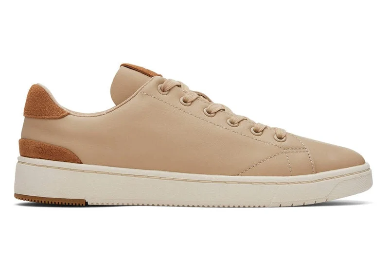 TOMS Herren-Trainer TRVL Lite 2.0 aus Leder – Haferflocken