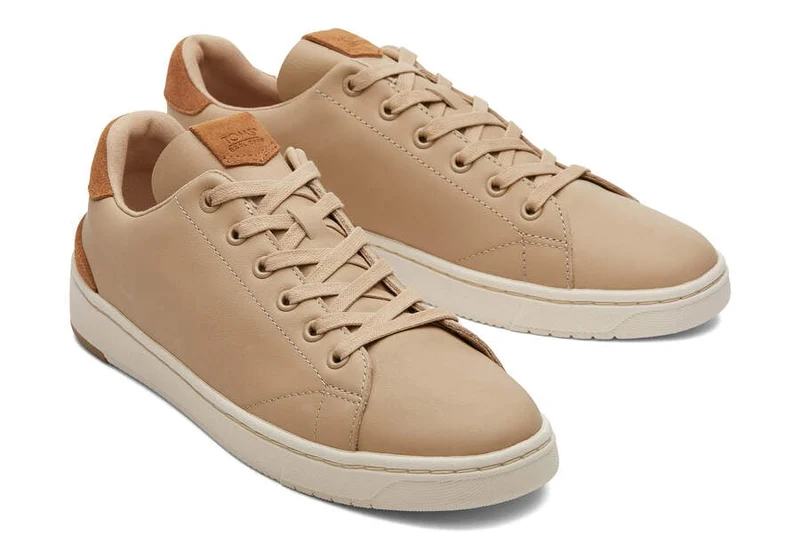 TOMS Herren-Trainer TRVL Lite 2.0 aus Leder – Haferflocken